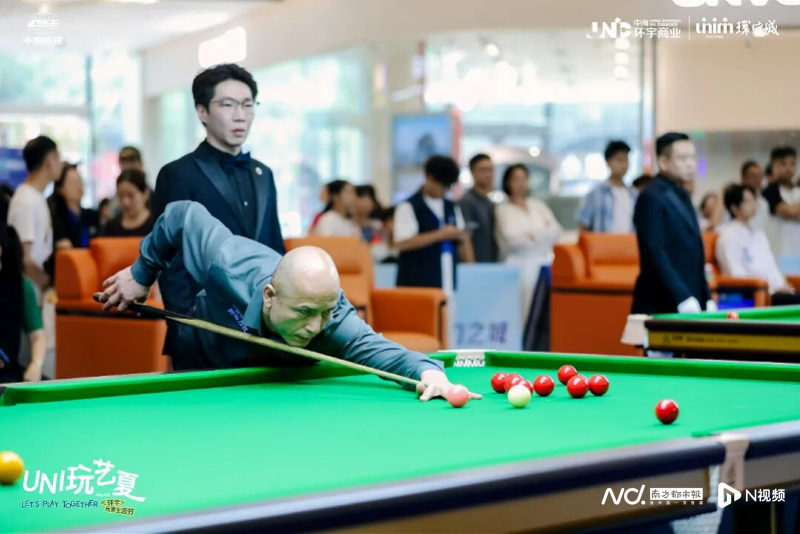 乐鱼官网-百位高手同场竞技，第三届南沙斯诺克公开赛广州开杆